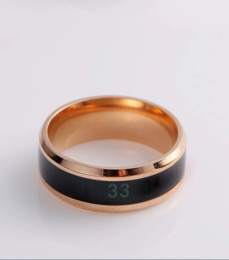 Smart Stainless Steel Mood Ring