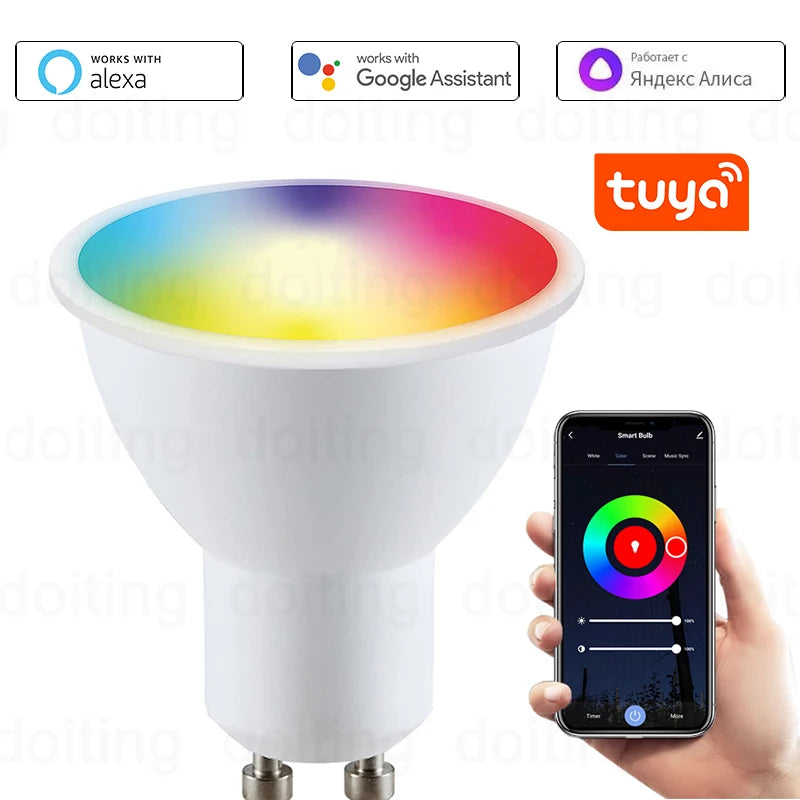 WiFi GU10 LED Smart Bulb