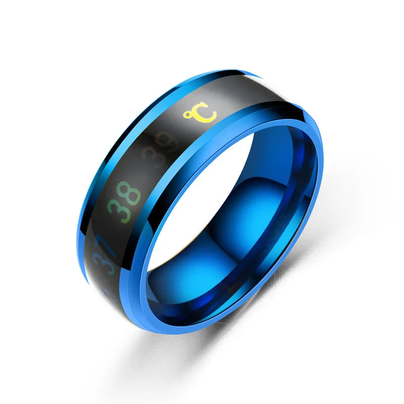 Smart Stainless Steel Mood Ring