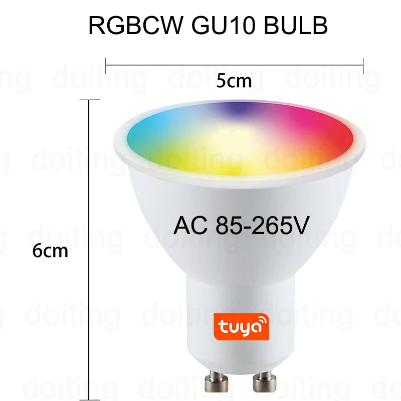 WiFi GU10 LED Smart Bulb