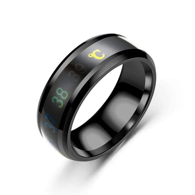 Smart Stainless Steel Mood Ring