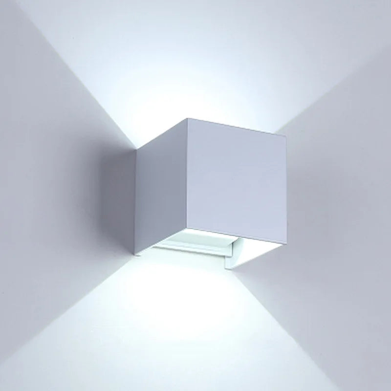 Waterproof Indoor and Outdoor Wall Light 85-265V